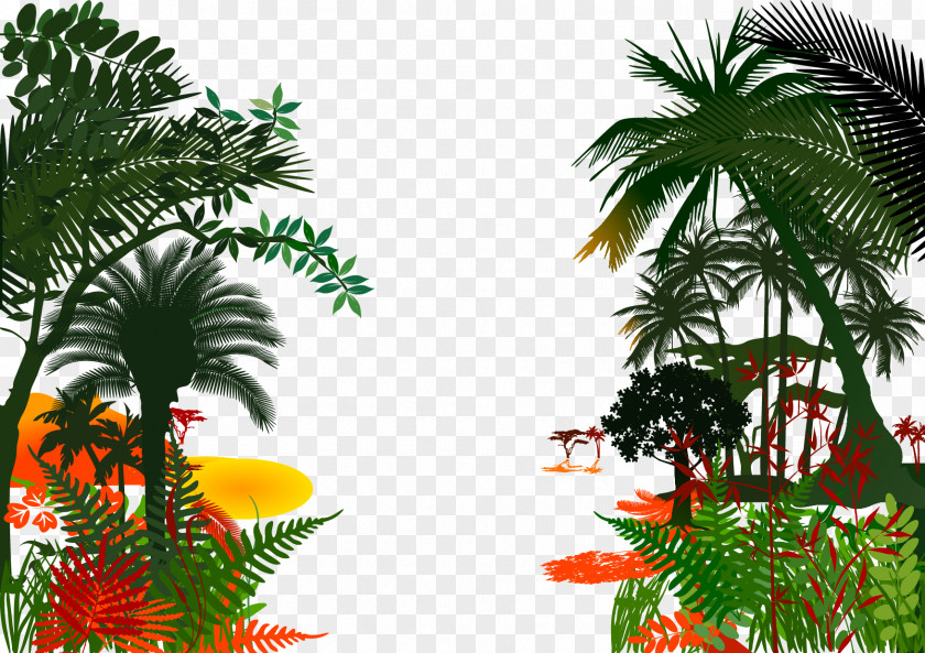 Forest,Poster Background,Rainforest,forest Jungle Royalty-free Clip Art PNG