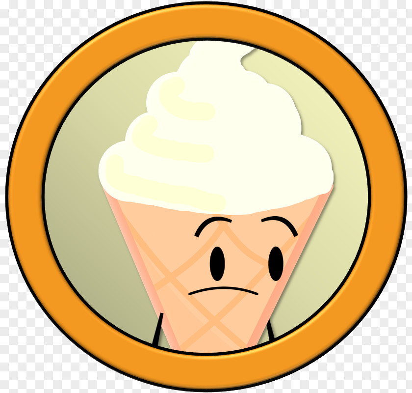 Ice Cream Food Face PNG