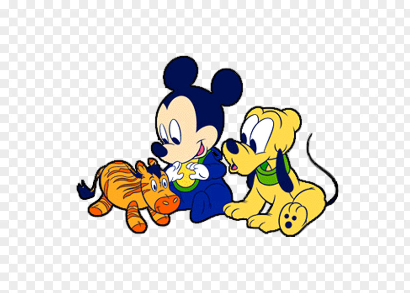 Mickey Mouse Pluto Minnie Winnie-the-Pooh Donald Duck PNG