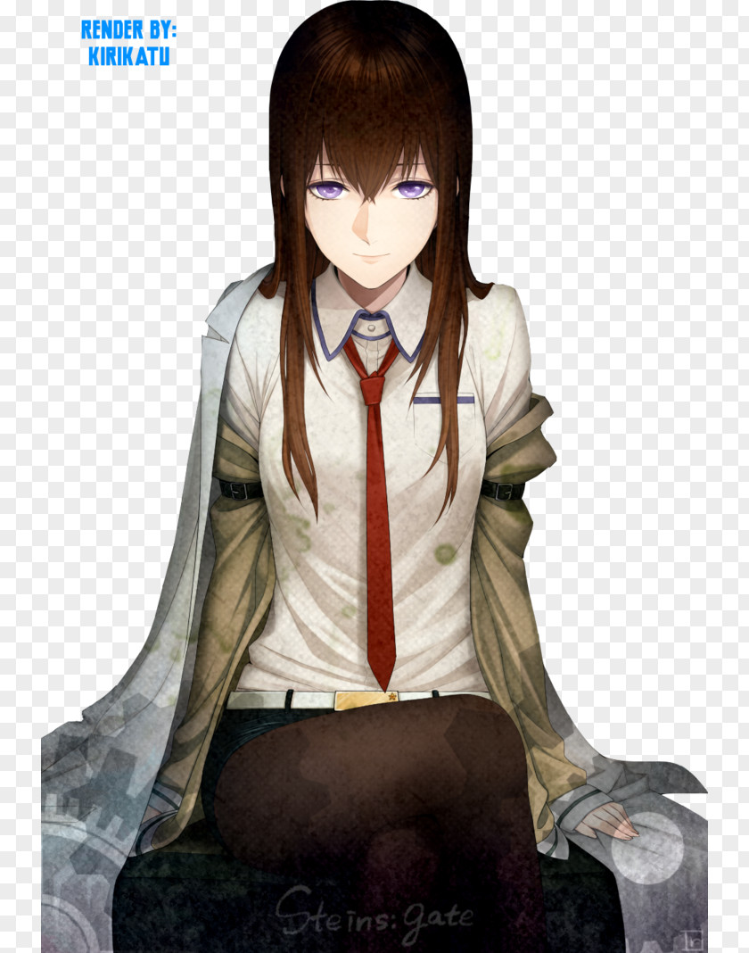 Steins;Gate 0 Kurisu Makise Rintarou Okabe Fan Art PNG