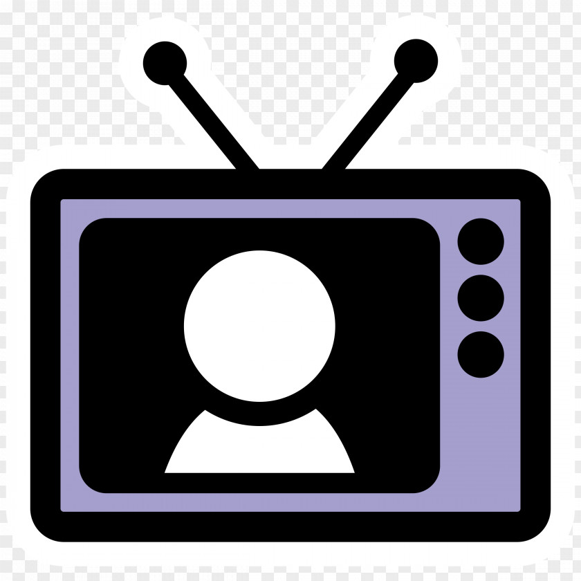 Tv Shows Television Black And White Clip Art PNG
