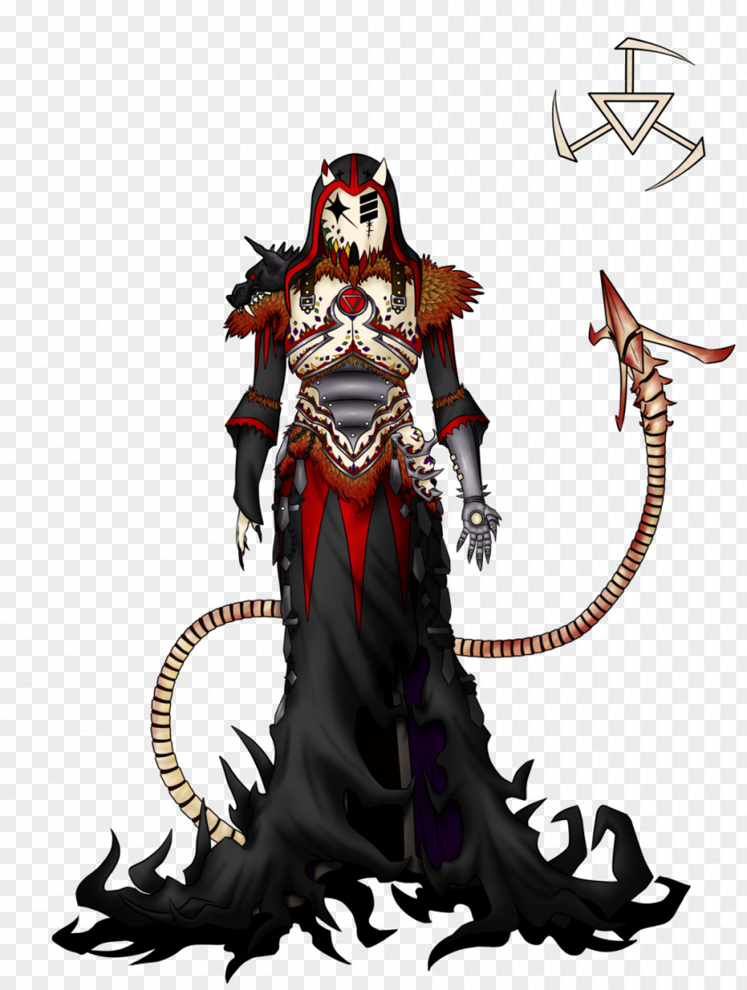 Bounty Hunter Demon Costume Design Legendary Creature PNG