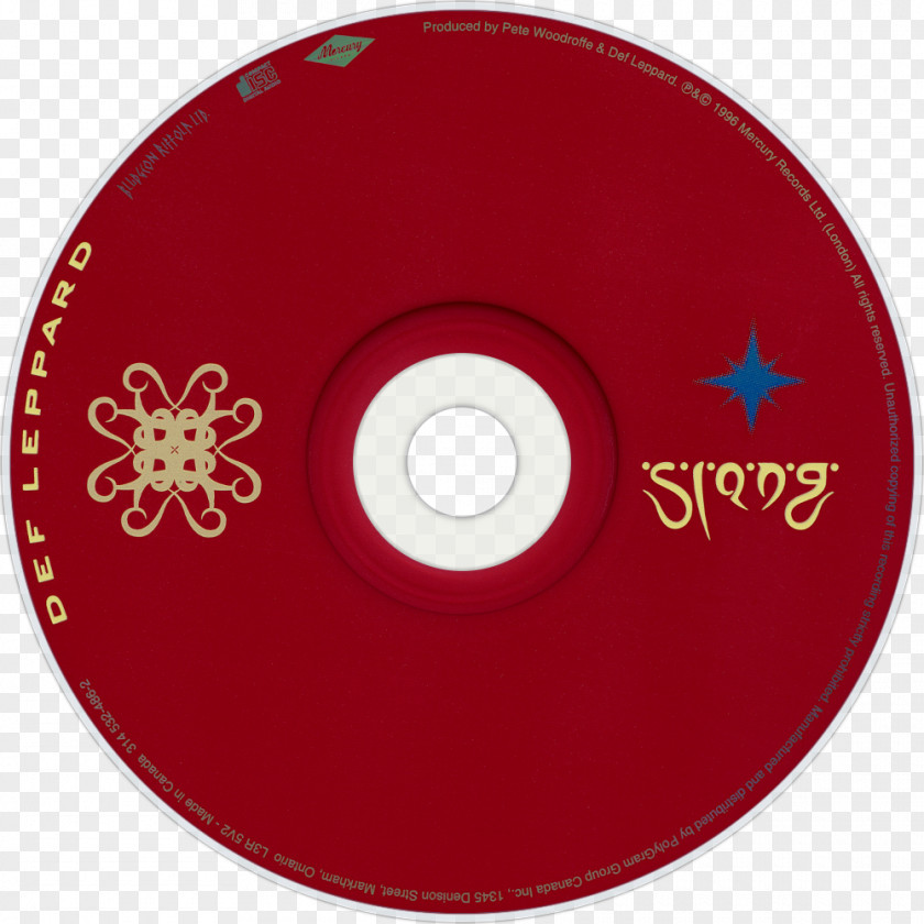 Compact Disc Def Leppard Slang And There Will Be A Next Time – Live From Detroit Music PNG disc a from Music, def leppard clipart PNG