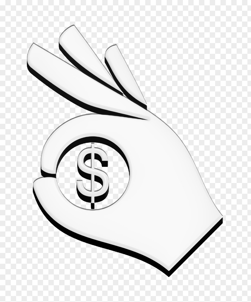 Dollar Coin In A Hand Icon Money Commerce PNG
