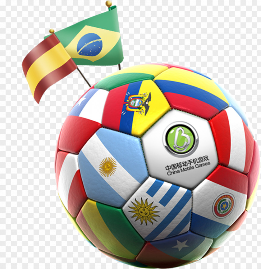 Football Flag Decoration Elements FIFA World Cup A-Z Of The AFC Champions League Chinese Super PNG