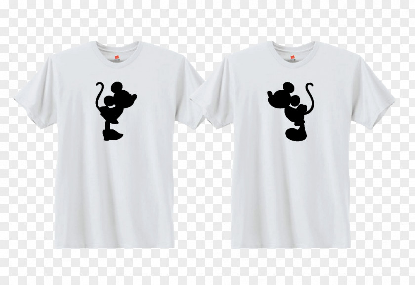 Minnie Mouse Head Sillouitte T-shirt Bridegroom Clothing PNG