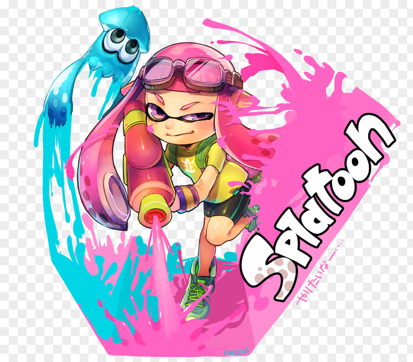 Splatoon Nintendo Wii Clip Art PNG