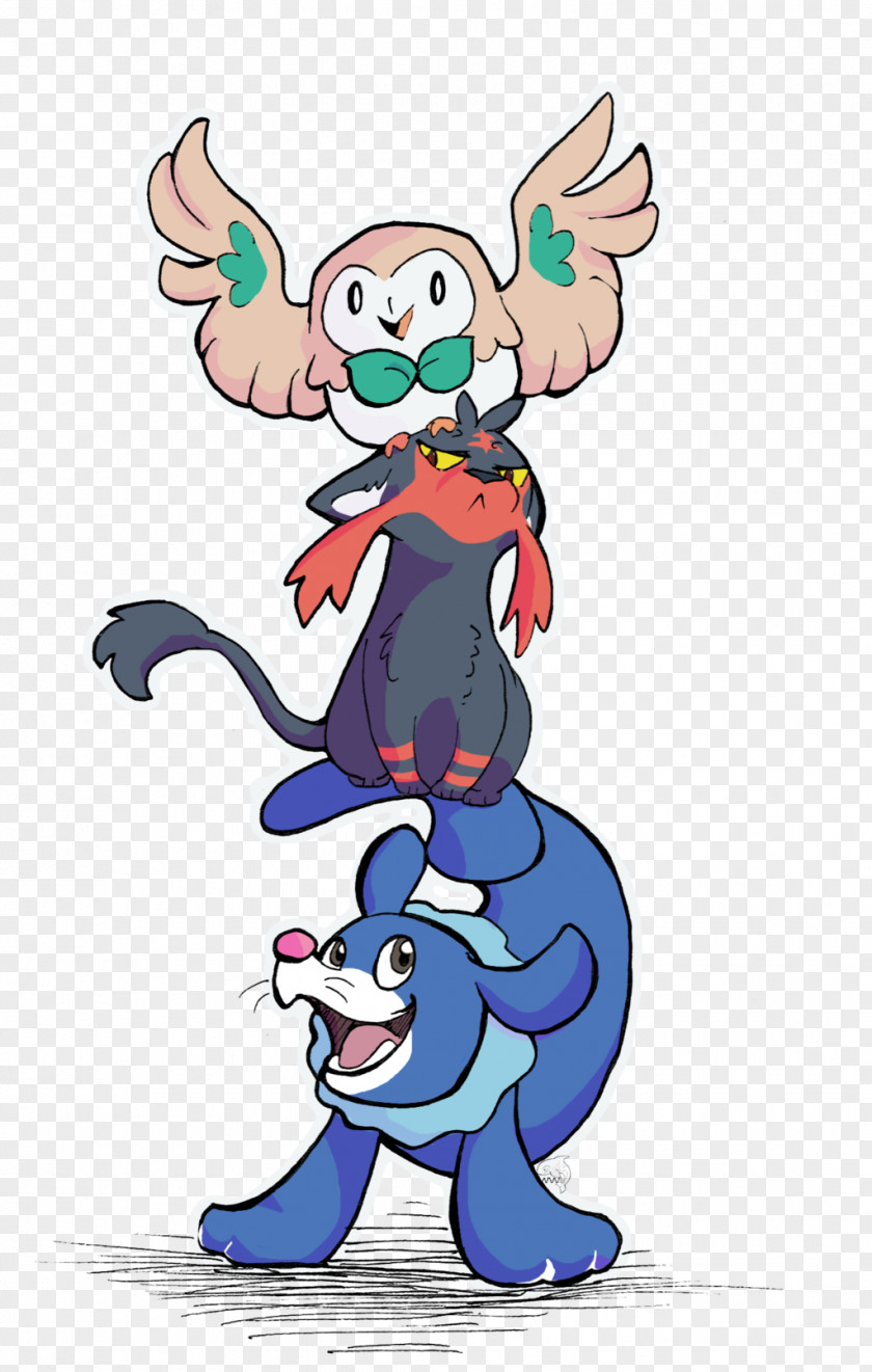 Wolf And Moon Pokémon Sun Litten Popplio Dog PNG