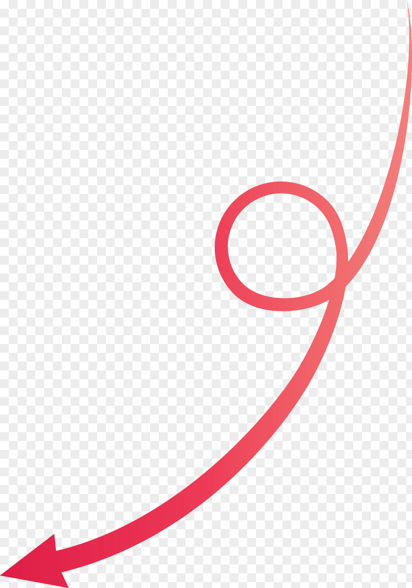 Curved Arrow PNG