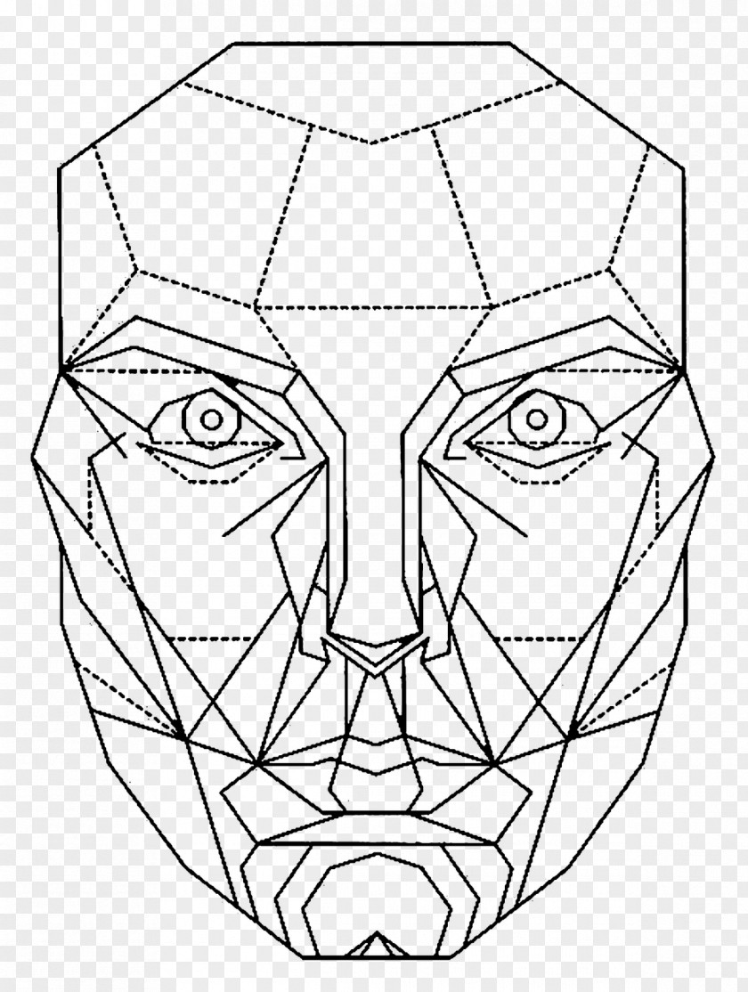 Face Golden Ratio Proportion Mask PNG