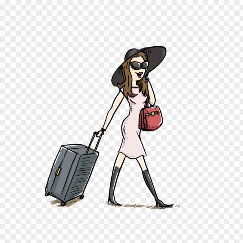 Luxurious Style Tripstyle Doodle Trip Illustration Cartoon Design PNG