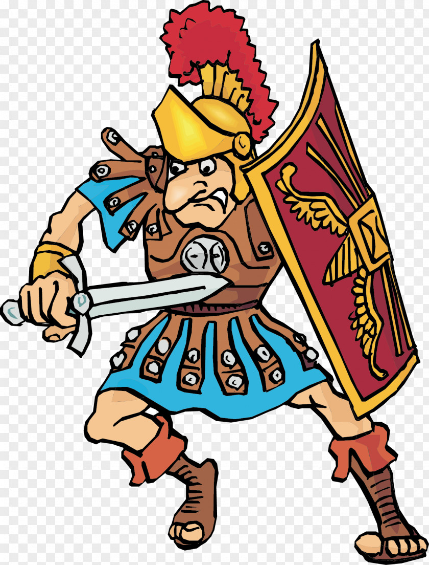 Soldier Ancient Rome Roman Empire Army Clip Art PNG
