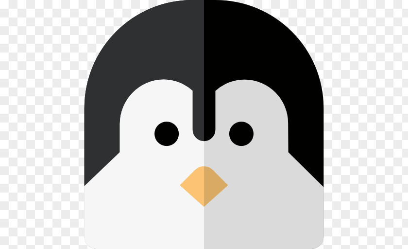 Black Penguin Icon PNG