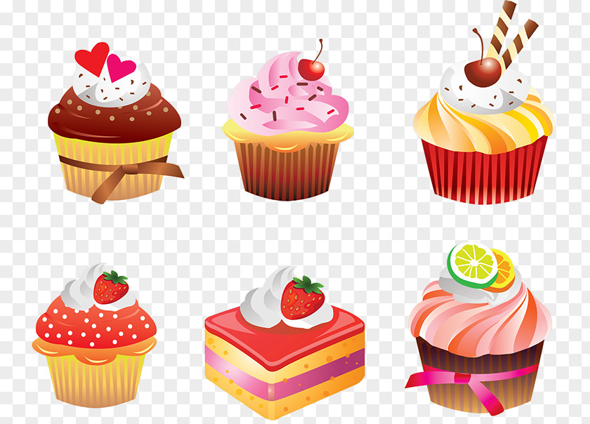 Cake Cupcake Fruitcake Muffin Royal Icing Clip Art PNG