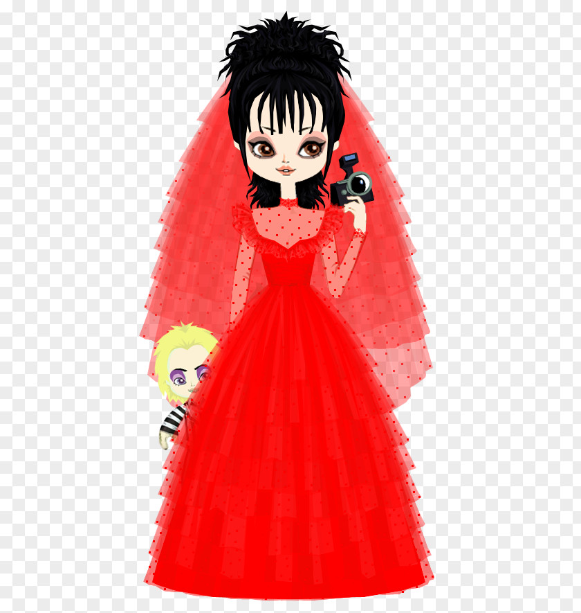 Dresses To Wear A Wedding October Lydia Deetz Costume Beetlejuice Dress PNG