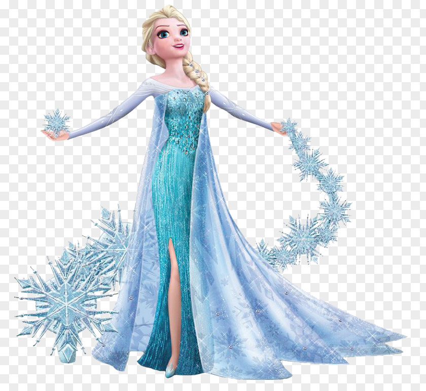 Elsa Anna Olaf Figurine Let It Go PNG