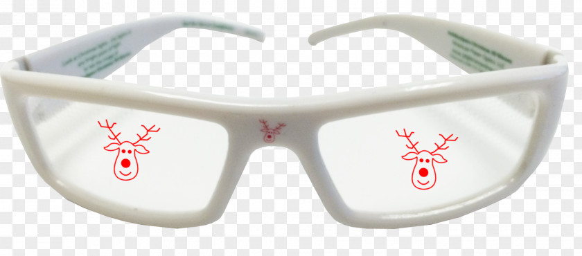 Plastic Items Goggles Reindeer Sunglasses PNG