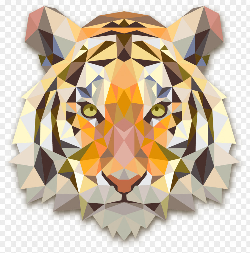 Tiger T-shirt Art PNG