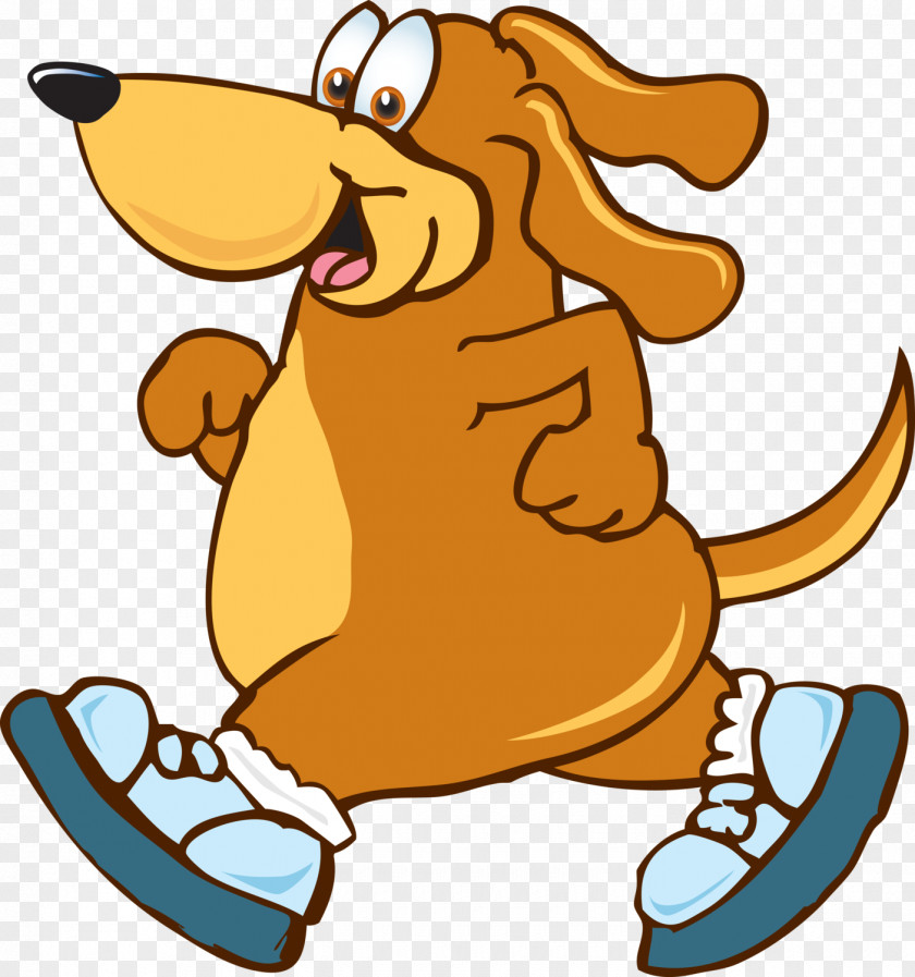 Animals Exercising Cliparts Dog Walking Clip Art PNG