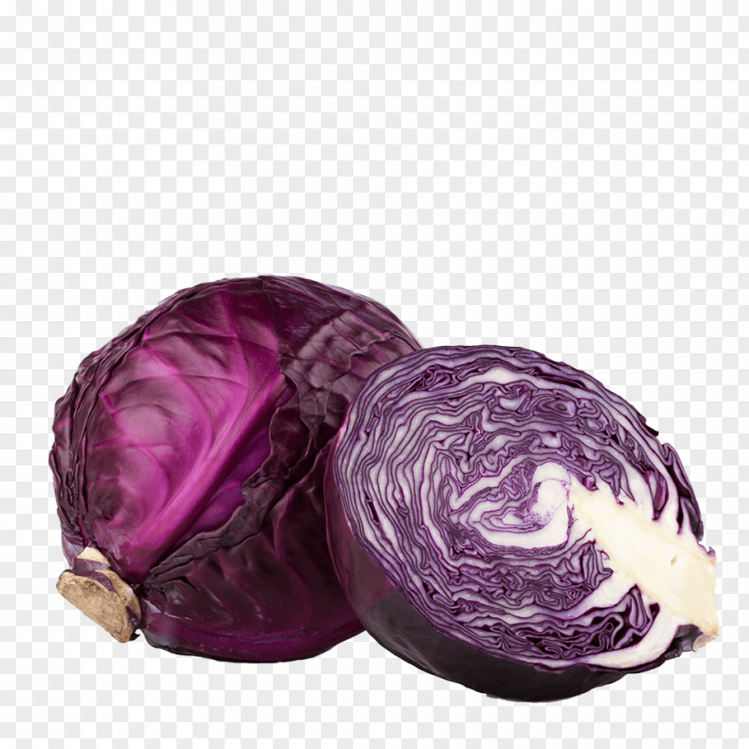 Cabbage Red Cauliflower Organic Food Vegetable PNG