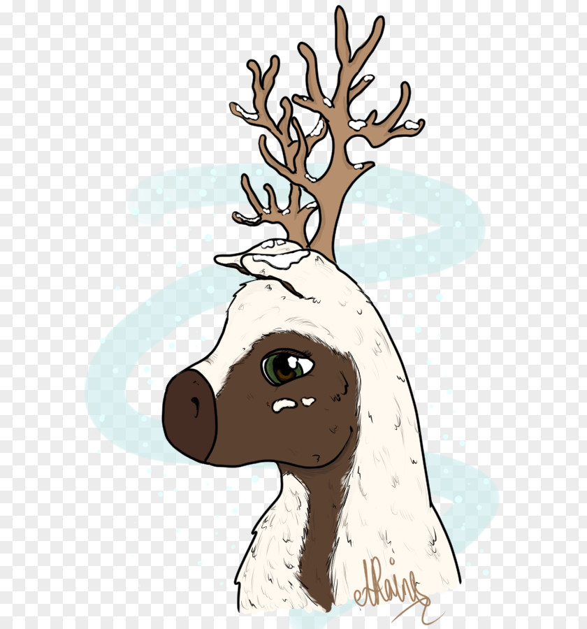 Larch Reindeer Horse Antler Clip Art PNG