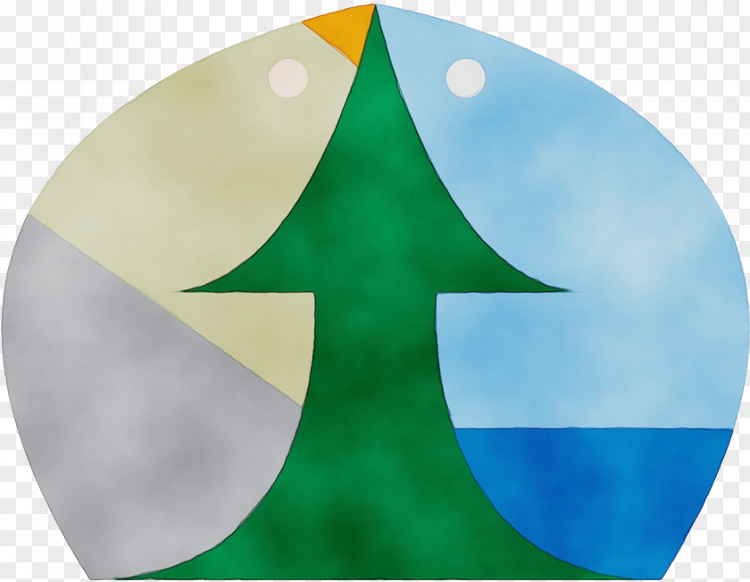 Logo Symbol Green Flag Plate Circle PNG