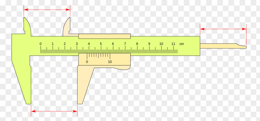 Calipers Vernier Scale Unit Of Measurement Measuring Instrument PNG
