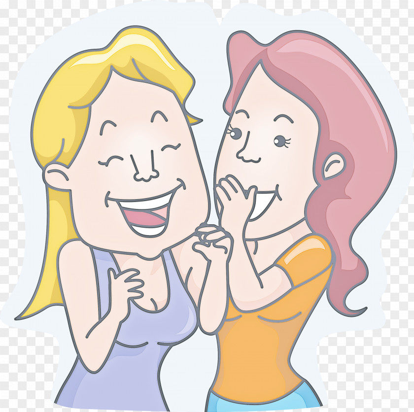 Finger Interaction Cartoon Face Facial Expression Head Cheek PNG