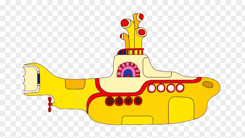 Gotlandclass Submarine Yellow The Beatles Decal Art PNG