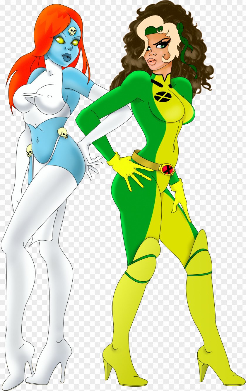 Mystique Rogue Female X-Men Art PNG