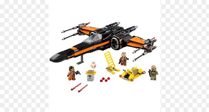 X Wing Fighter Poe Dameron Lego Star Wars: The Force Awakens BB-8 X-wing Starfighter PNG