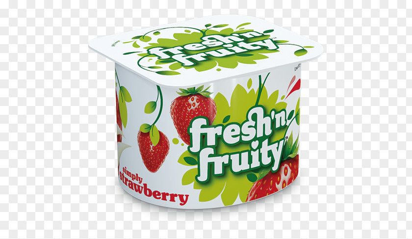 Yogurt Pots Strawberry Flavor Cream Yoghurt PNG