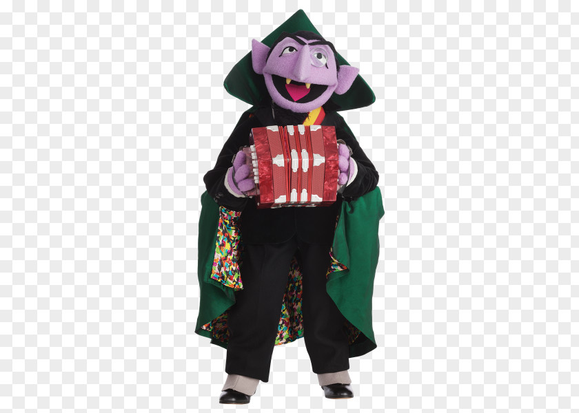 Count Von Big Bird Dracula Enrique Grover PNG