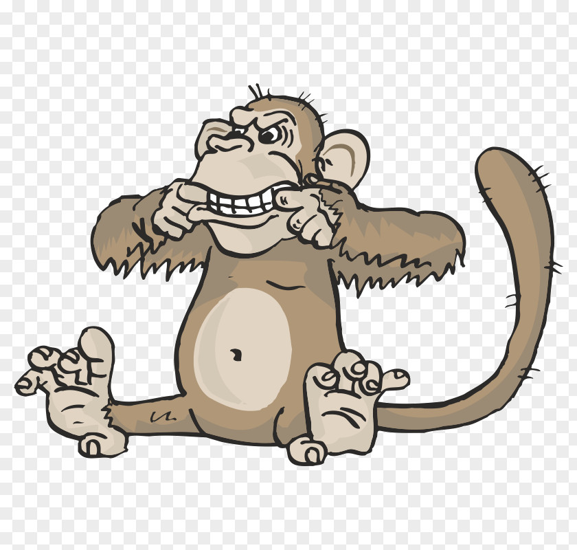 Monkey Clip Art Macaque Desktop Wallpaper Animal PNG