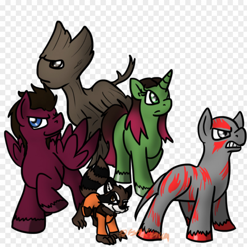 Rocket Raccoon Pony Gamora Star-Lord Yondu PNG