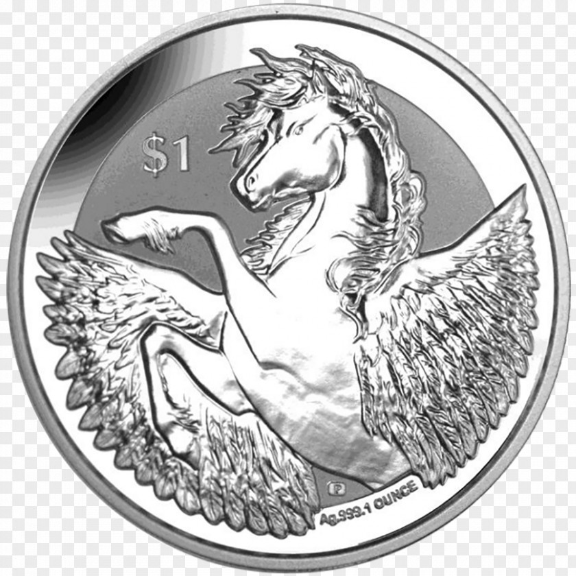 Silver Coin Bullion Britannia PNG