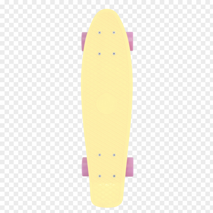 Skateboard Yellow Pattern PNG