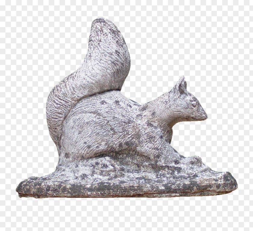 Classical Sculpture Retro Squirrels Europe And The United States Material Free To Pull Statue Clip Art PNG