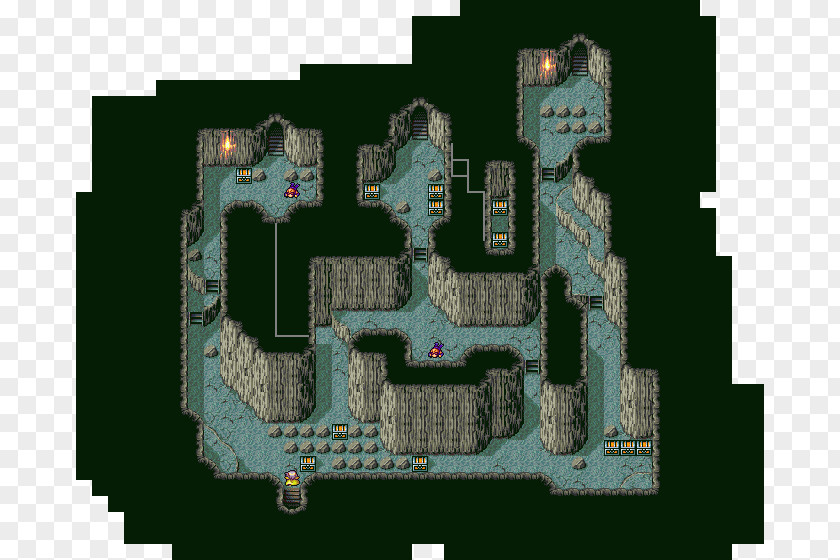 Thai Cave Map Final Fantasy IV Video Game PNG
