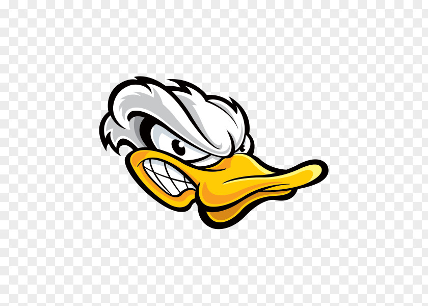 Angry Duck Mallard American Pekin Sticker PNG