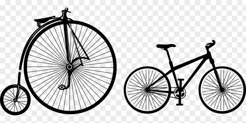 Bicycle Wheels Penny-farthing Clip Art PNG