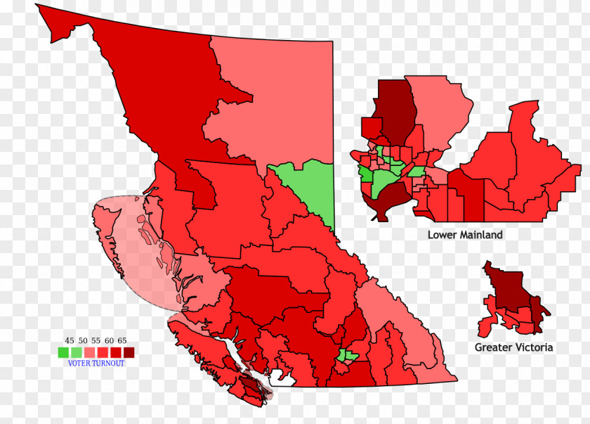 British Columbia General Election, 2017 Stikine 2013 Electoral District PNG