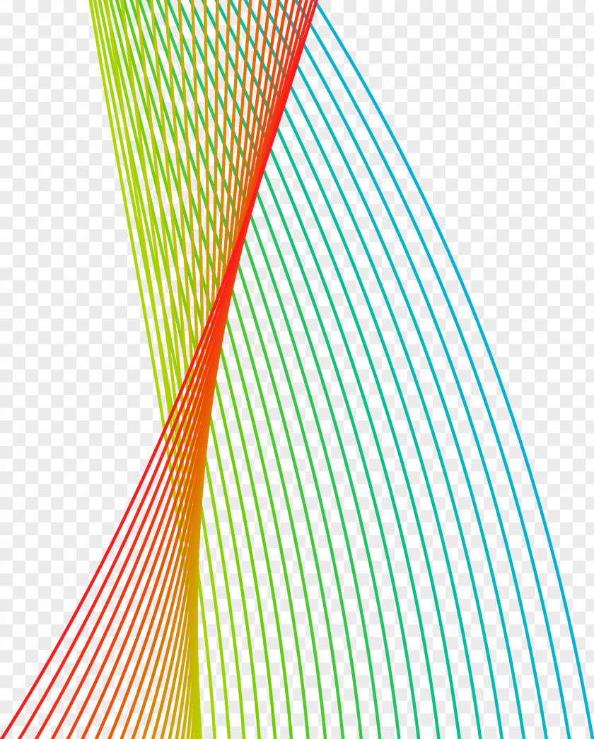 Colorful Lines Line Angle Symmetry PNG