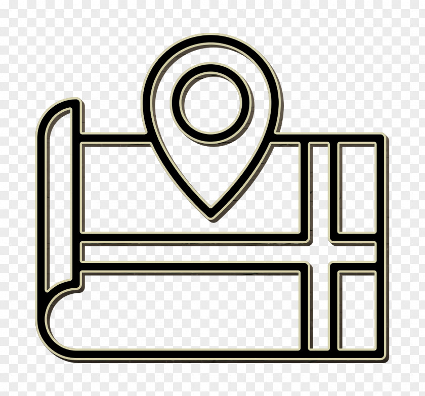 Navigation Map Icon PNG