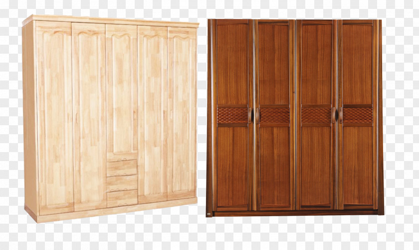 Rubber Wood Wardrobe Finished Picture Material Armoires & Wardrobes Stain Varnish Cupboard Cabinetry PNG