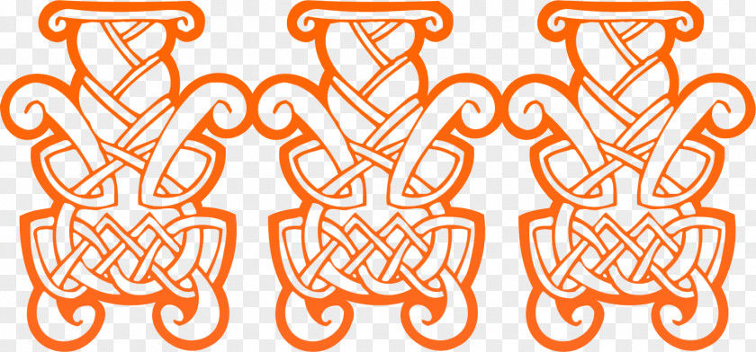 Celtic Motif Ornament PNG
