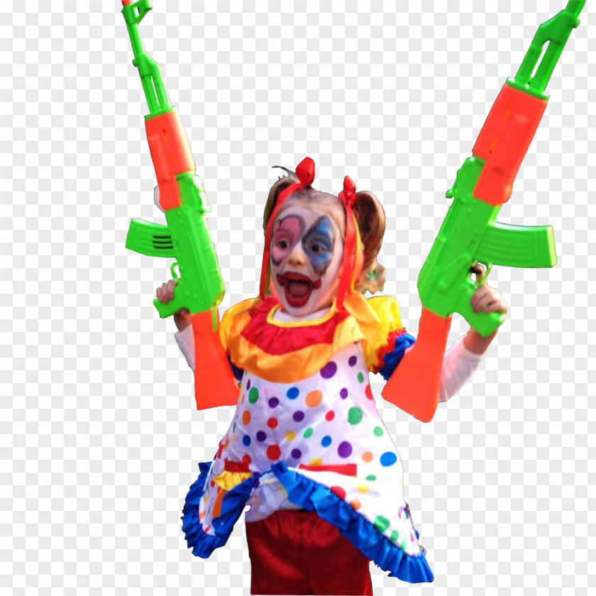 Clown Firearm Cap Gun Toy Weapon PNG