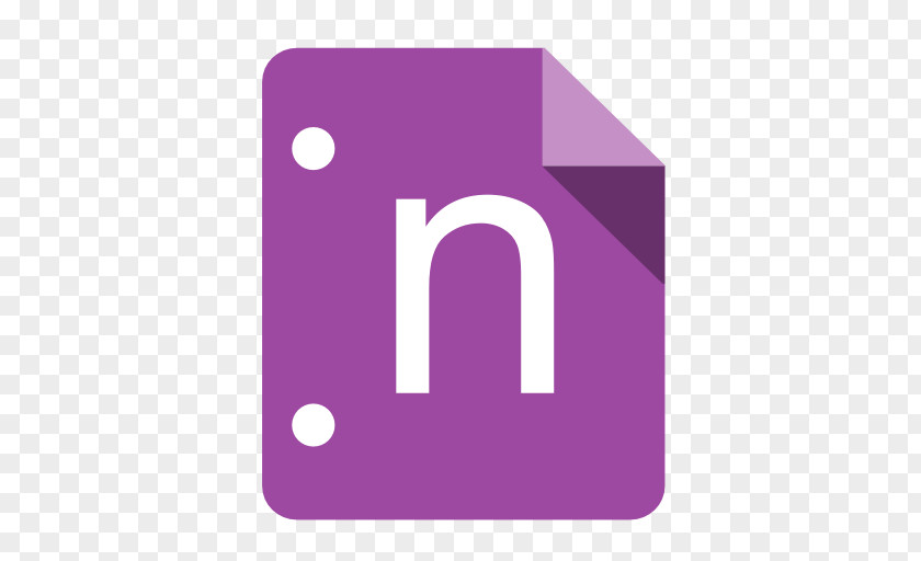 Other Onenote Square Purple Text Brand PNG