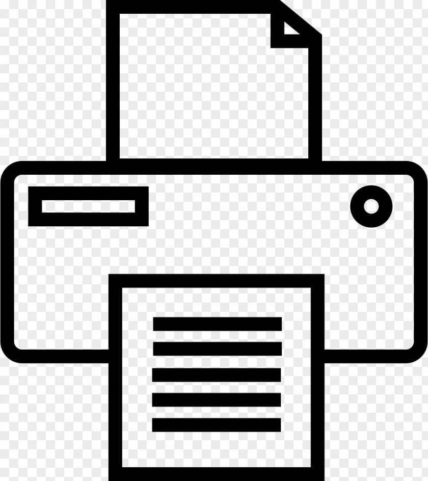 Printer Symbol Printing PNG