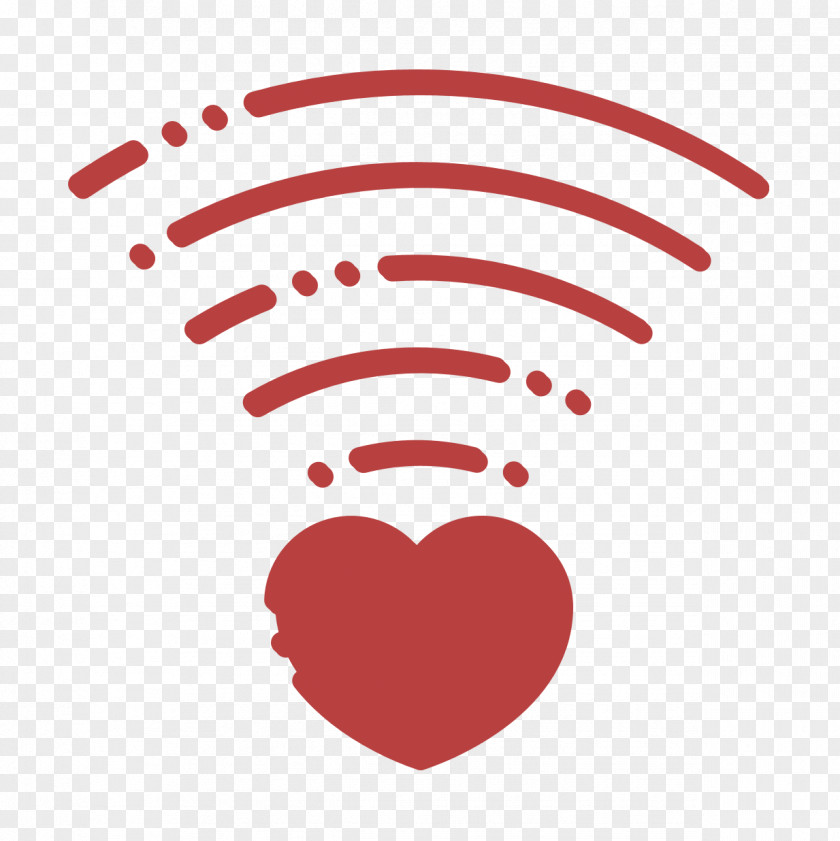 Wifi Icon Love PNG